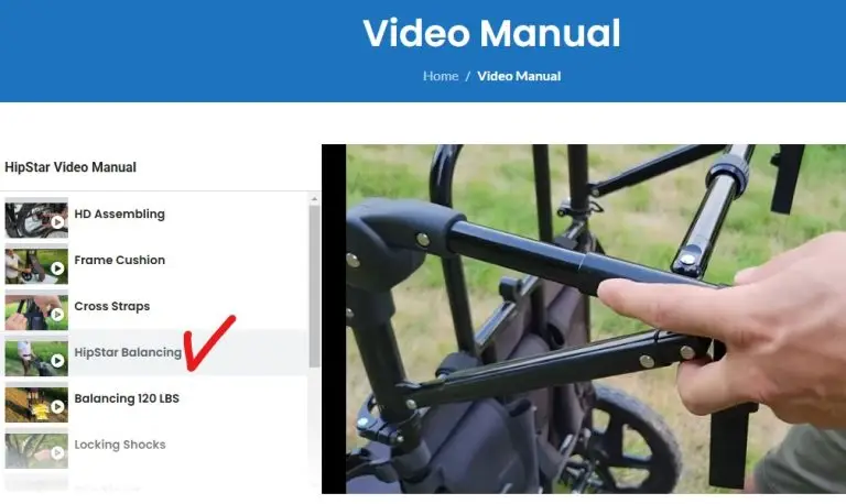 Balancing Video on the Video Manual
