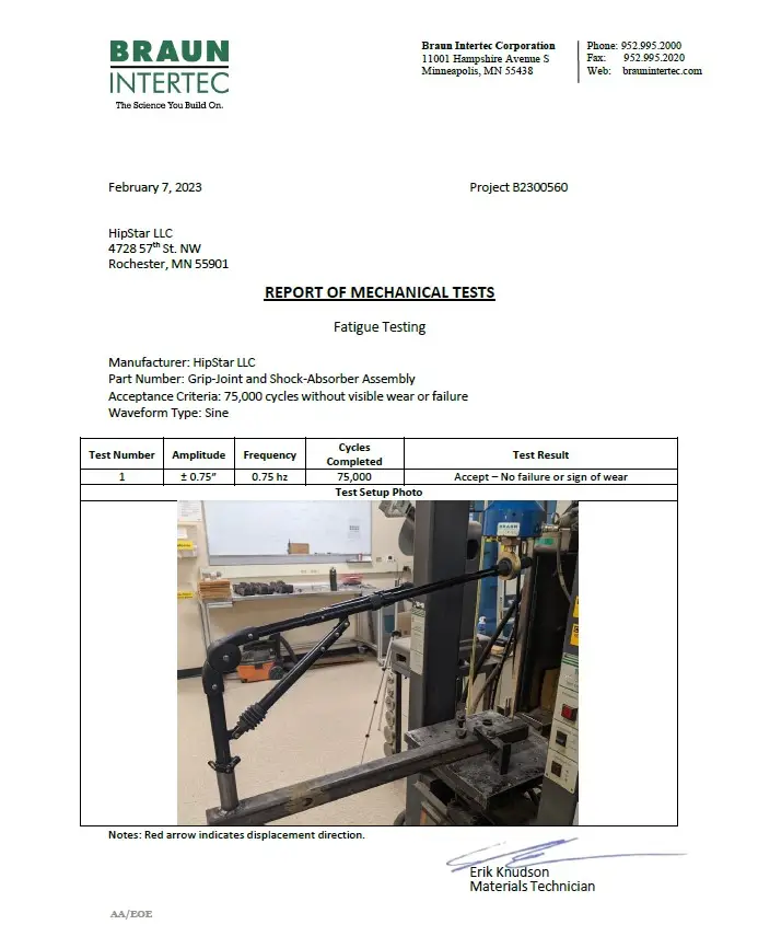 HIPSTAR Test Reports